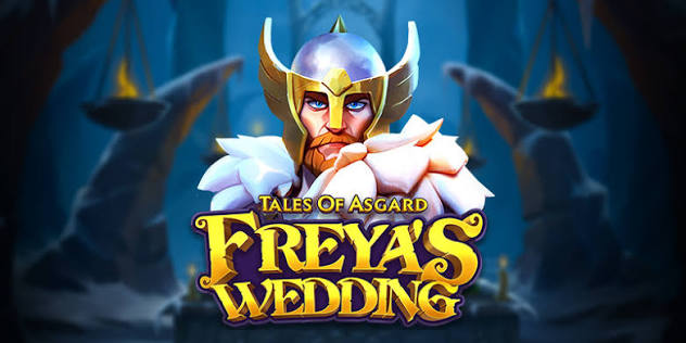 Tales of Asgard: Freya's Wedding social casino screenshot with the game title
